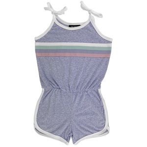 Tiny Whales Retro Style Romper